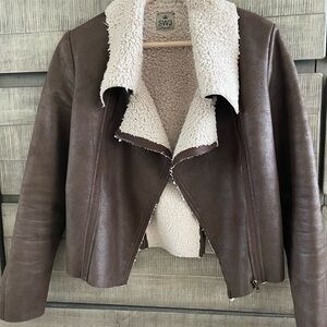 SW3 Bespoke Brown Teddy Jacket with Cream Lining